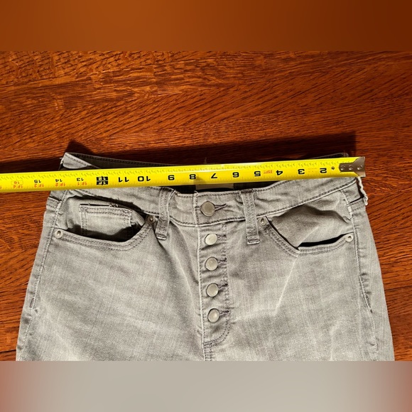 Universal Thread high waisted button up gray jeans - Picture 6 of 6